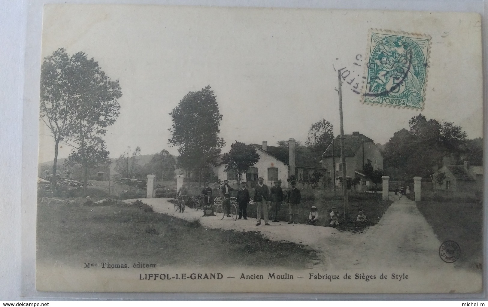 CPA Liffol Le Grand -  Ancien Moulin - Fabrique De Sièges De Style (88) - Liffol Le Grand