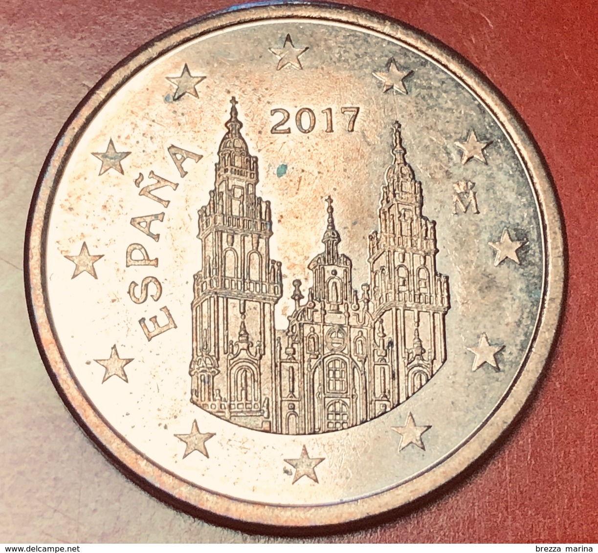 SPAGNA - 2017 - Moneta -  Cattedrale Di Santiago De Compostela - Euro - 0.05 - Malta
