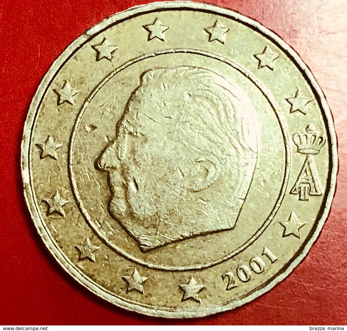 BELGIO - 2001 - Moneta - Re Alberto II - Euro - 0.10 - Belgique