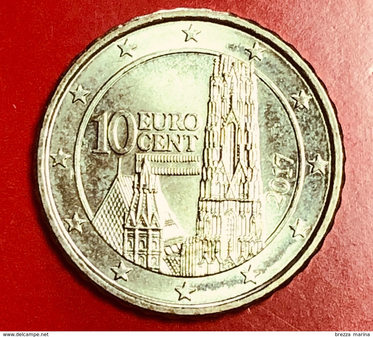 AUSTRIA - 2017 - Moneta - Cattedrale Di Santo Stefano Di Vienna - Euro - 0.10 - Austria