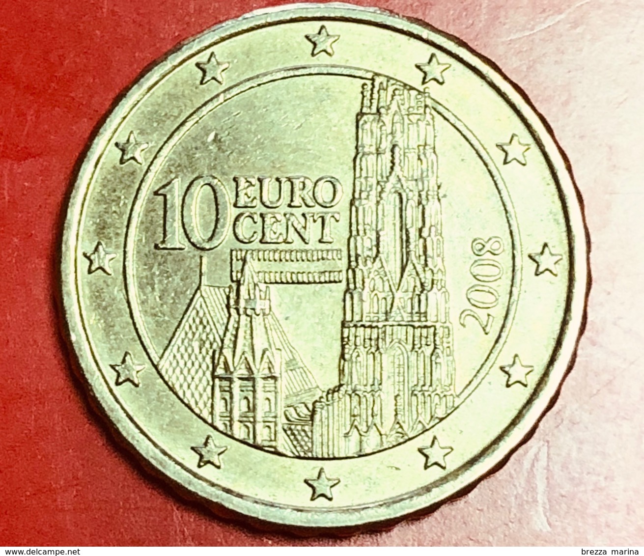 AUSTRIA - 2008 - Moneta - Cattedrale Di Santo Stefano Di Vienna - Euro - 0.10 - Austria
