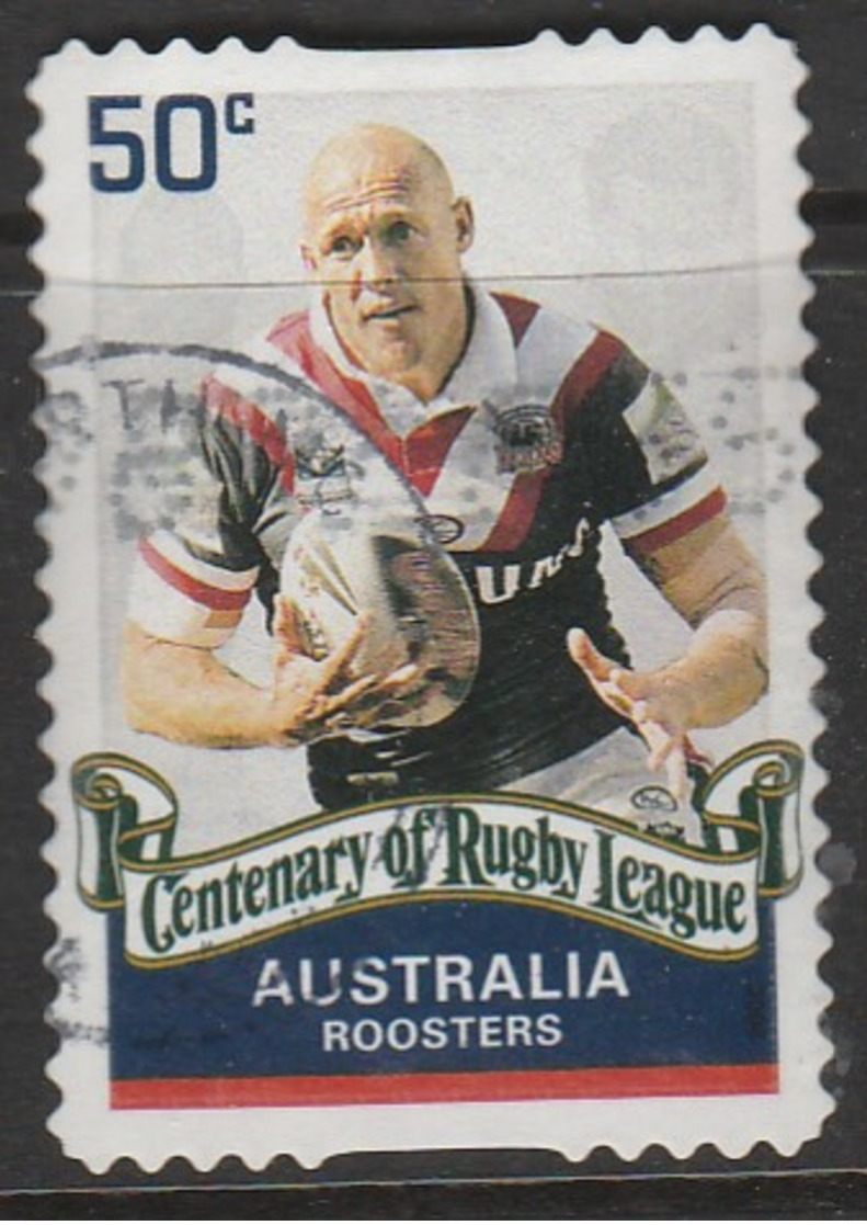 Australia 2008 The 100th Anniversary Of The Rugby League 50 C Multicoloured SW 2704 O Used - Used Stamps