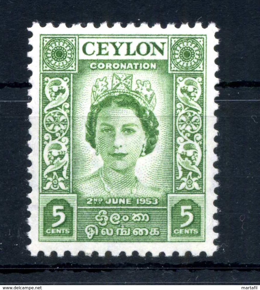 1953 CEYLON SET ** - Sri Lanka (Ceylon) (1948-...)