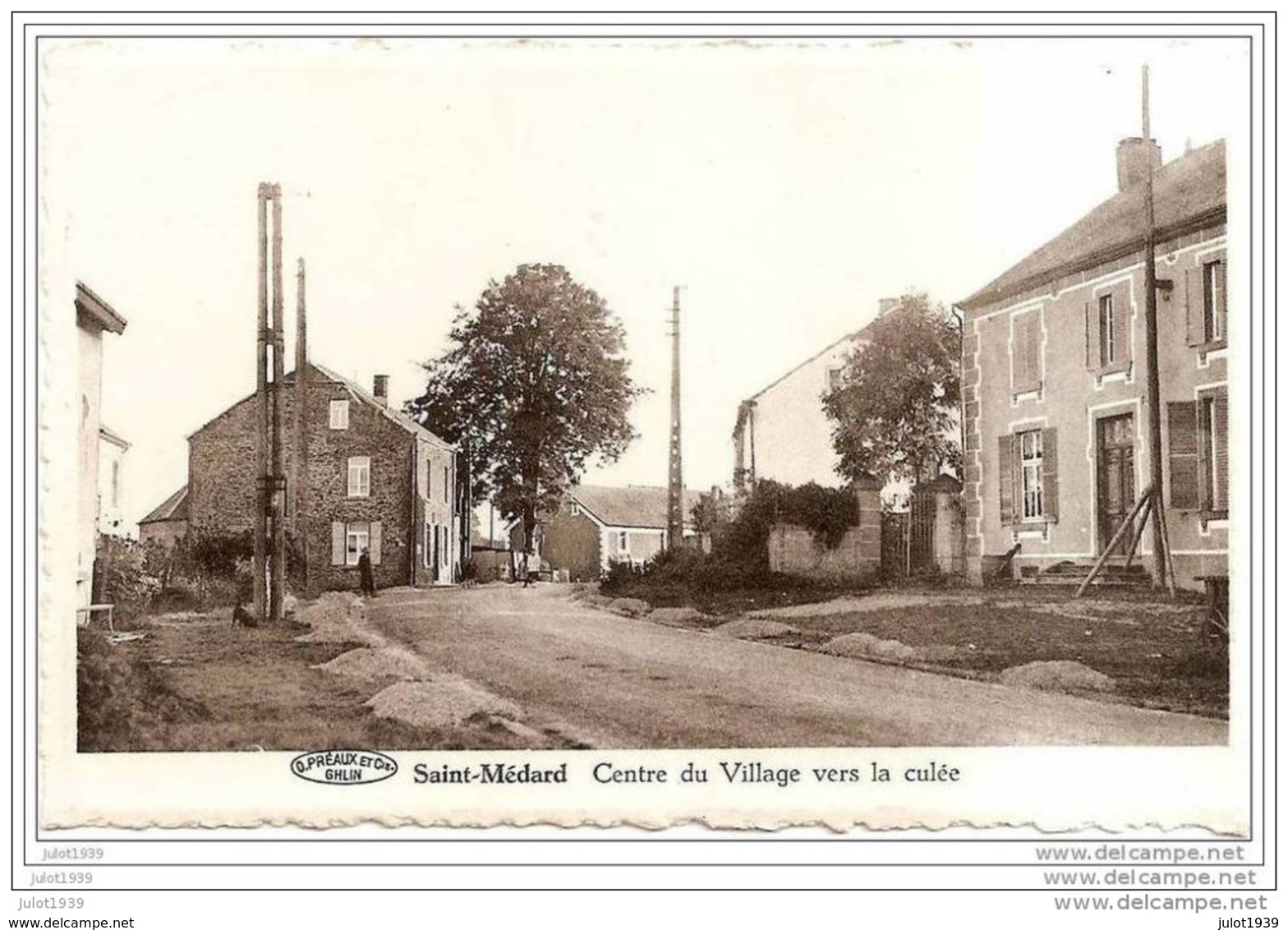 SAINT - MEDARD ..--  Centre Du Village , Vers La Culée . - Herbeumont