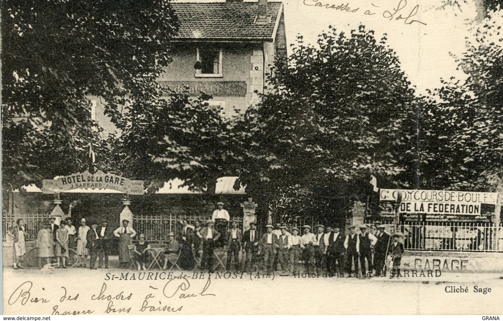 BOULES PETANQUE FANNY SAINT MAURICE DE BEYNOST - Non Classés