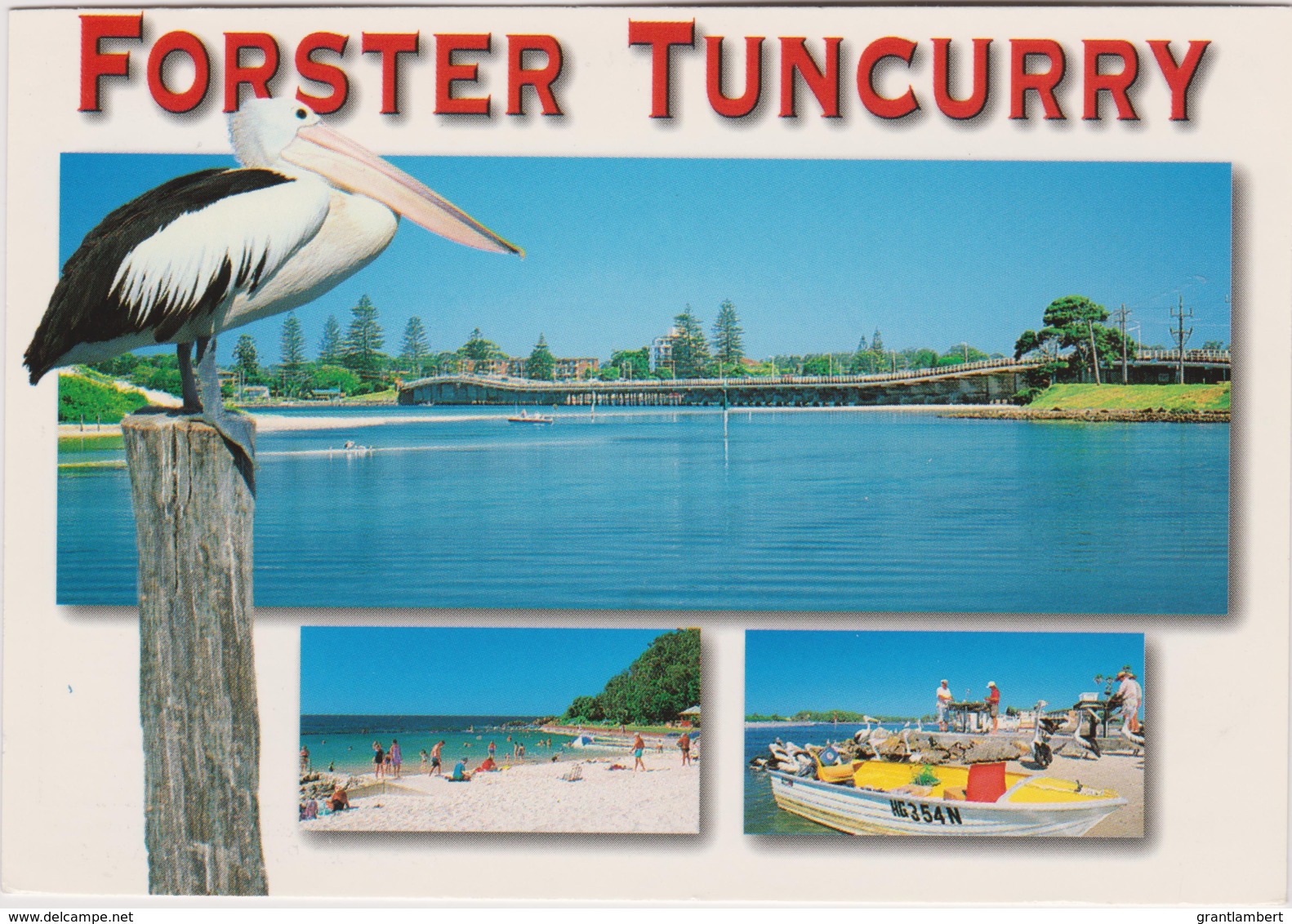 Forster Tuncurry, New South Wales - Posted 1999 With Bird Stamp - Other & Unclassified