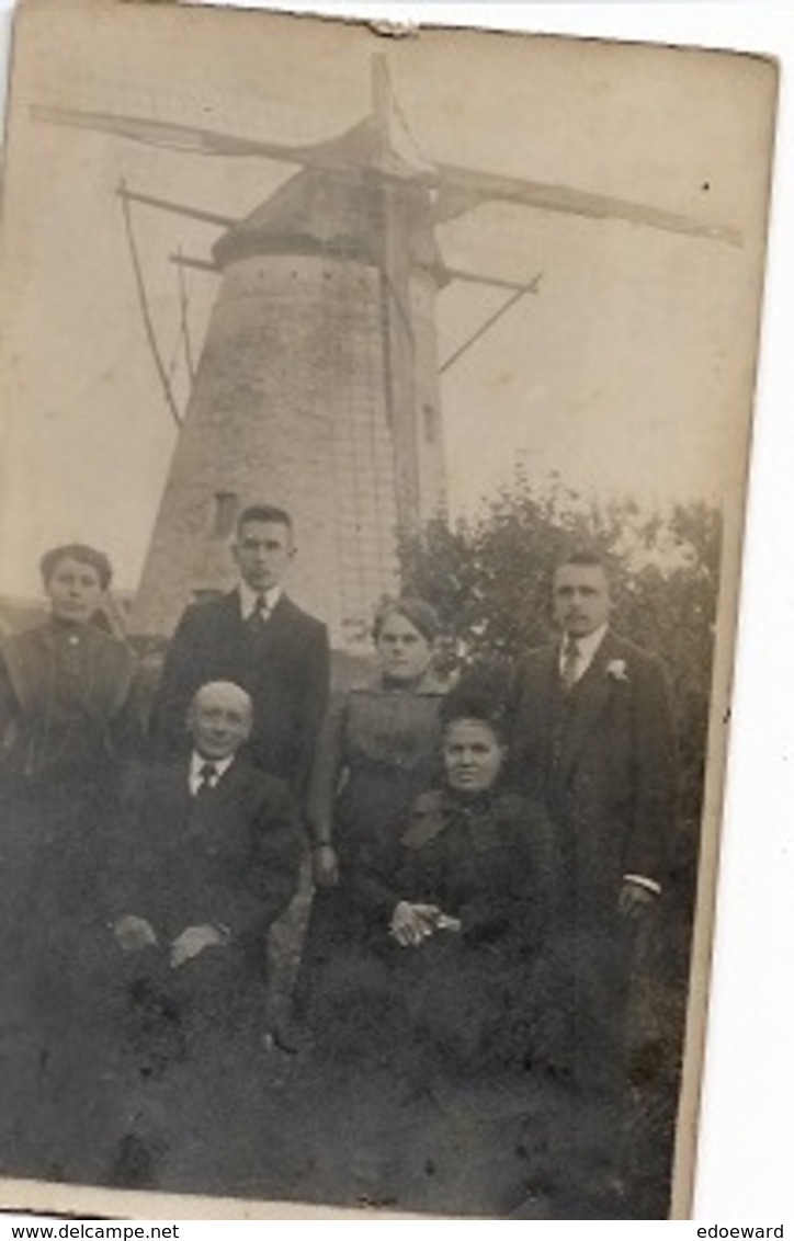 Z3/  DENDERWINDEKE   MOLEN    FOTOKAART - Andere & Zonder Classificatie