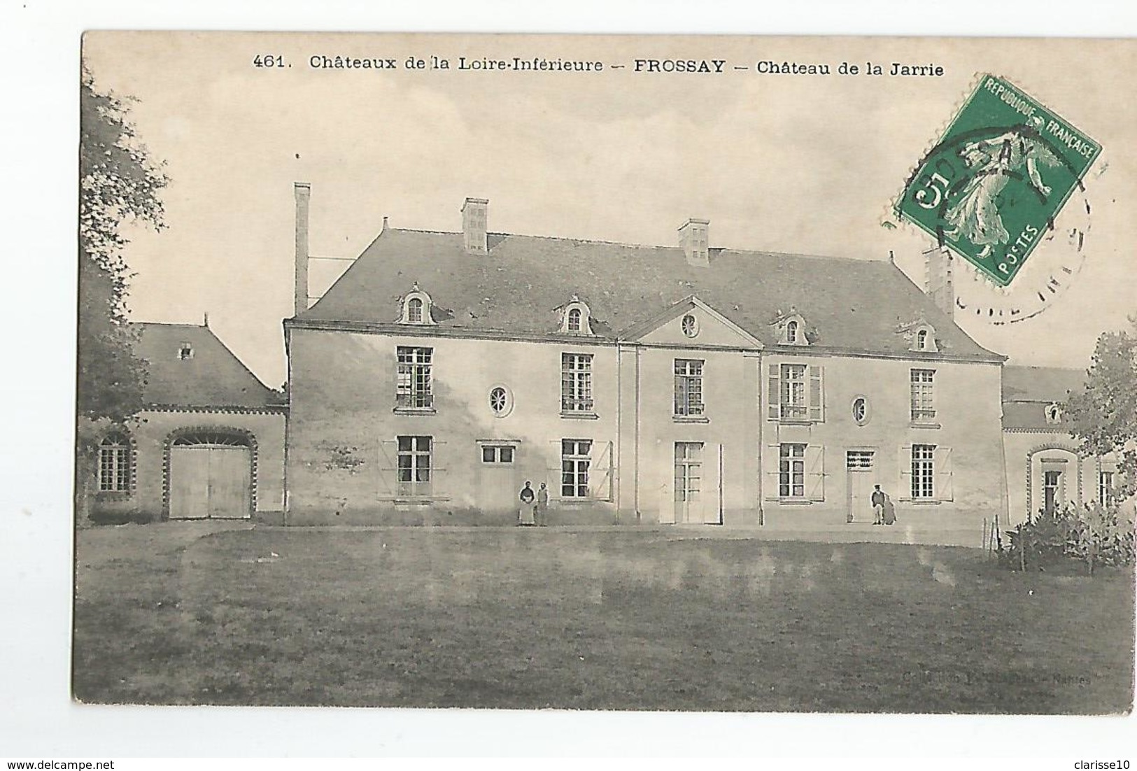 44 Frossay Le Chateau De La Jarrie Animée - Frossay