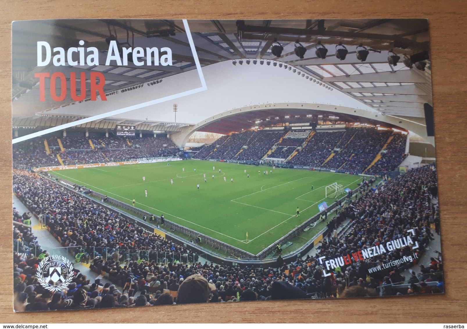 Udine Udinese Dacia Stadio Friuli Cartolina Stadio Postcard Stadion AK Carte Postale Stade Estadio Stadium Promotional - Calcio