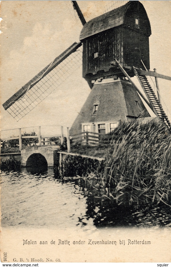 Alblasserwaard, Hornaar, Scheiwijkse Molen, Rotte Onder Zevenhuizen Bij Rotterdam - Andere & Zonder Classificatie