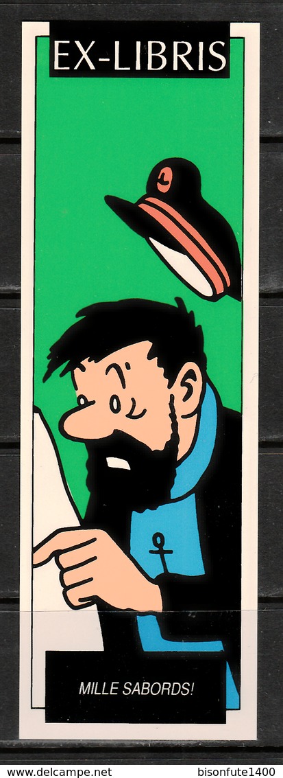 Tintin : 1 Ex-libris Tintin : Capitaine Haddock. - Illustrateurs G - I