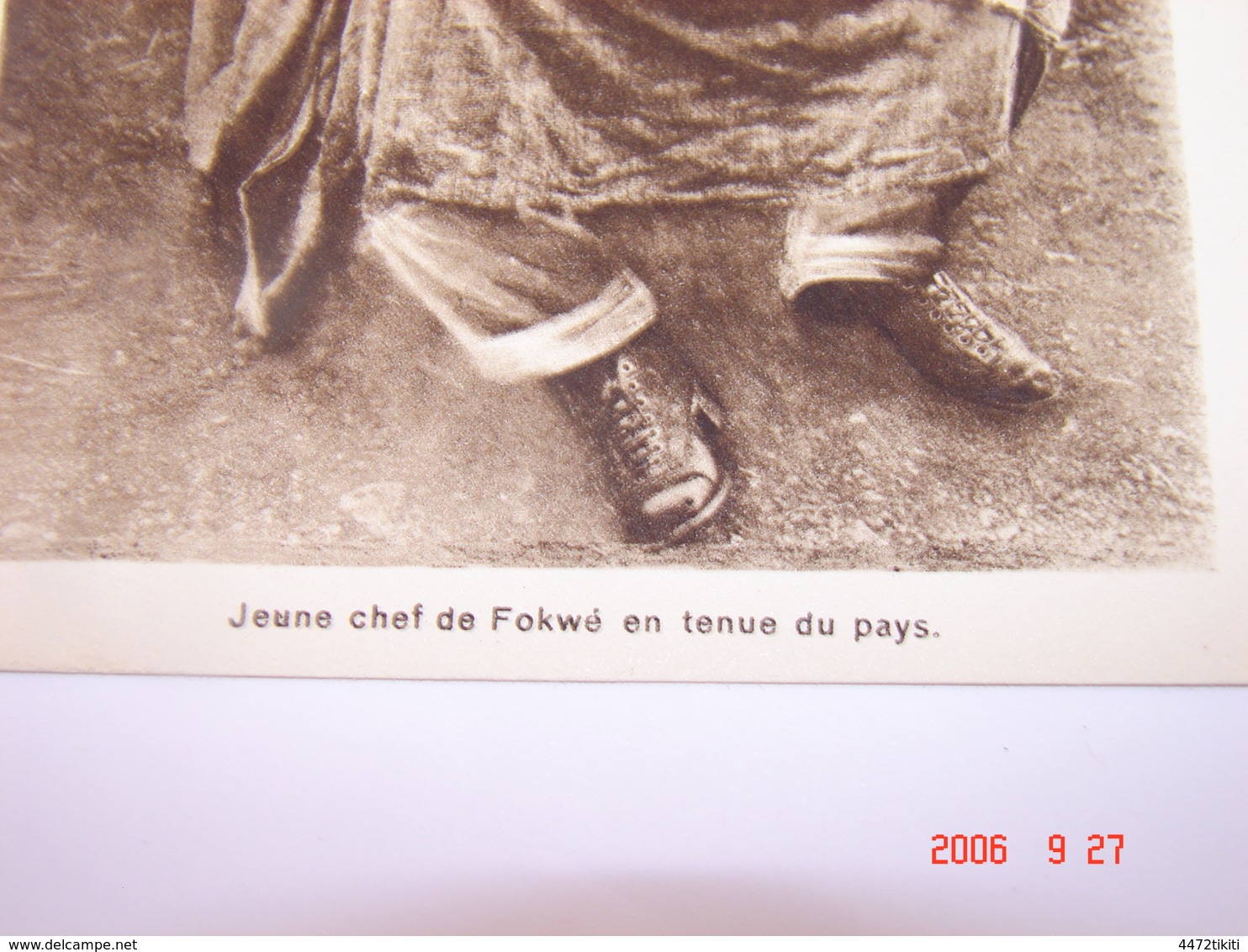 C.P.A.- Afrique - Cameroun - Missions Prêtres Sacré Coeur - Chef Fokwé En Tenue - 1950 - SUP (BD74) - Cameroun