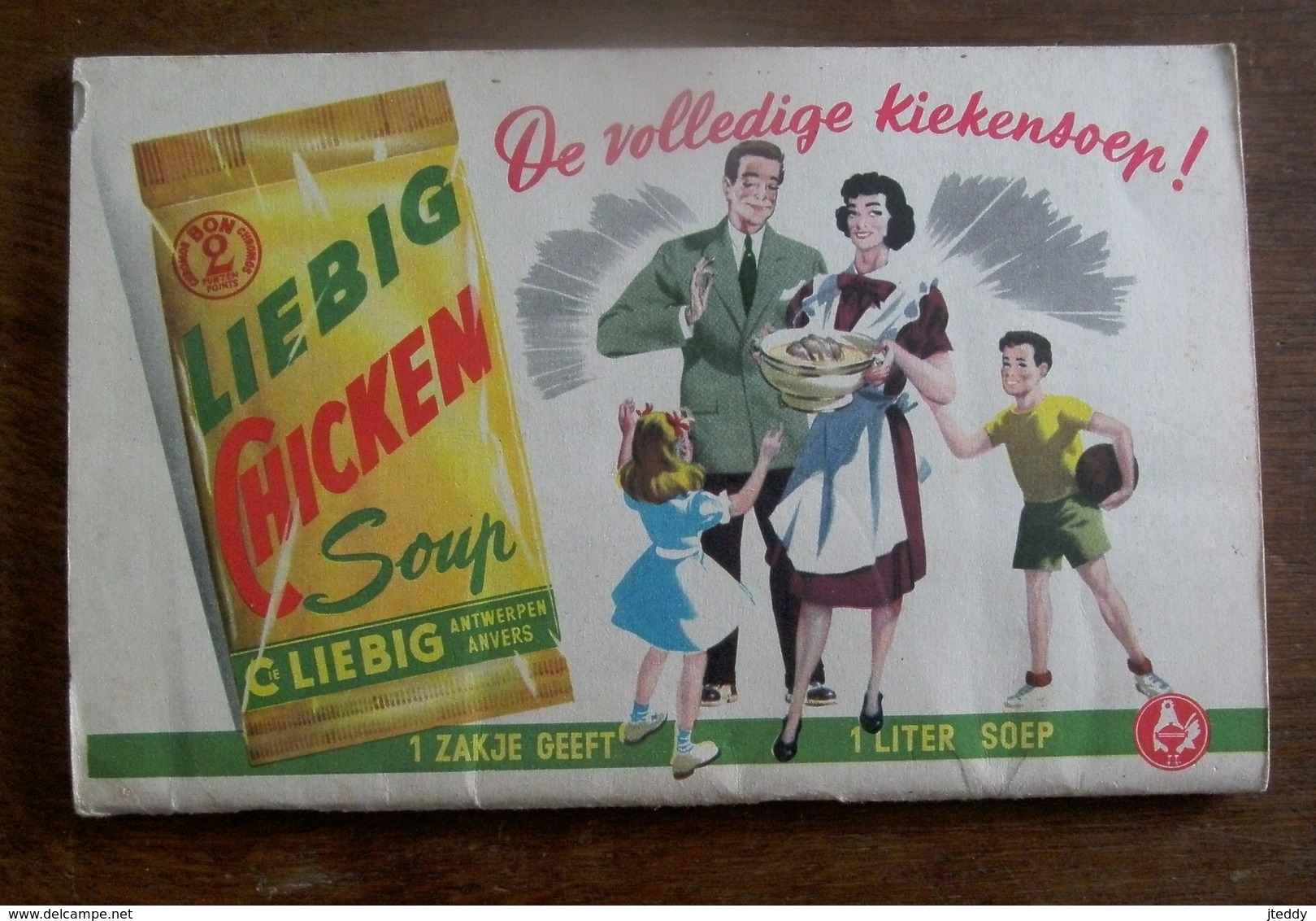 Boekje   Rond 1953 -55             LIEBIG    Het HANDBOEK             UITGEVER   Cie  LIEBIG   Meir  ABTWERPEN - Reclame