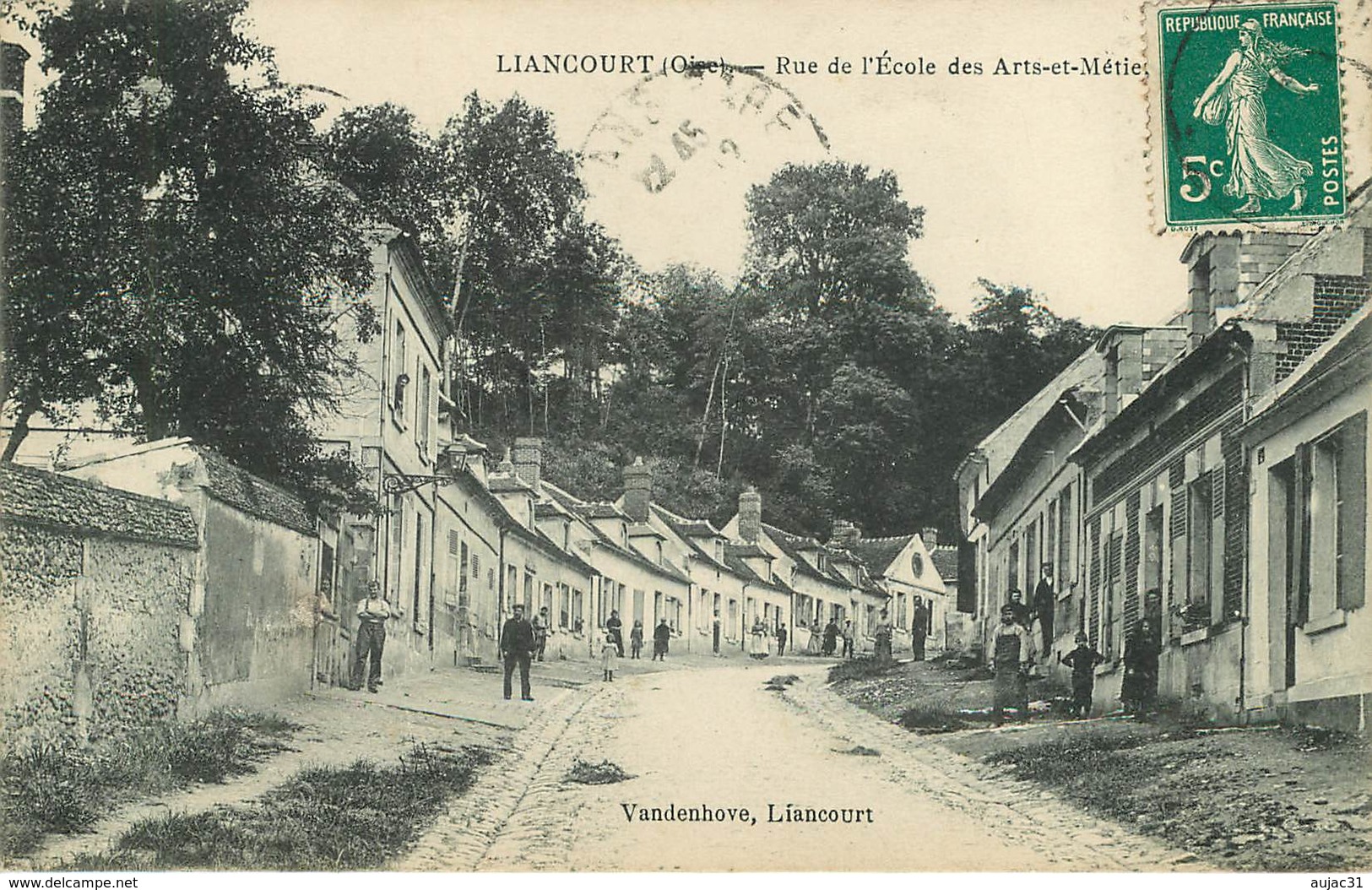 Dép 60 - Liancourt - Rue De L'école Des Arts Et Métiers - état - Liancourt