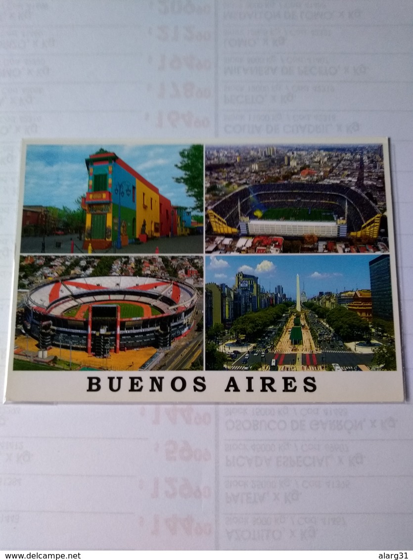 Argentina Boca Juniors Football Stadium AND Also River Plate Multiview - Calcio
