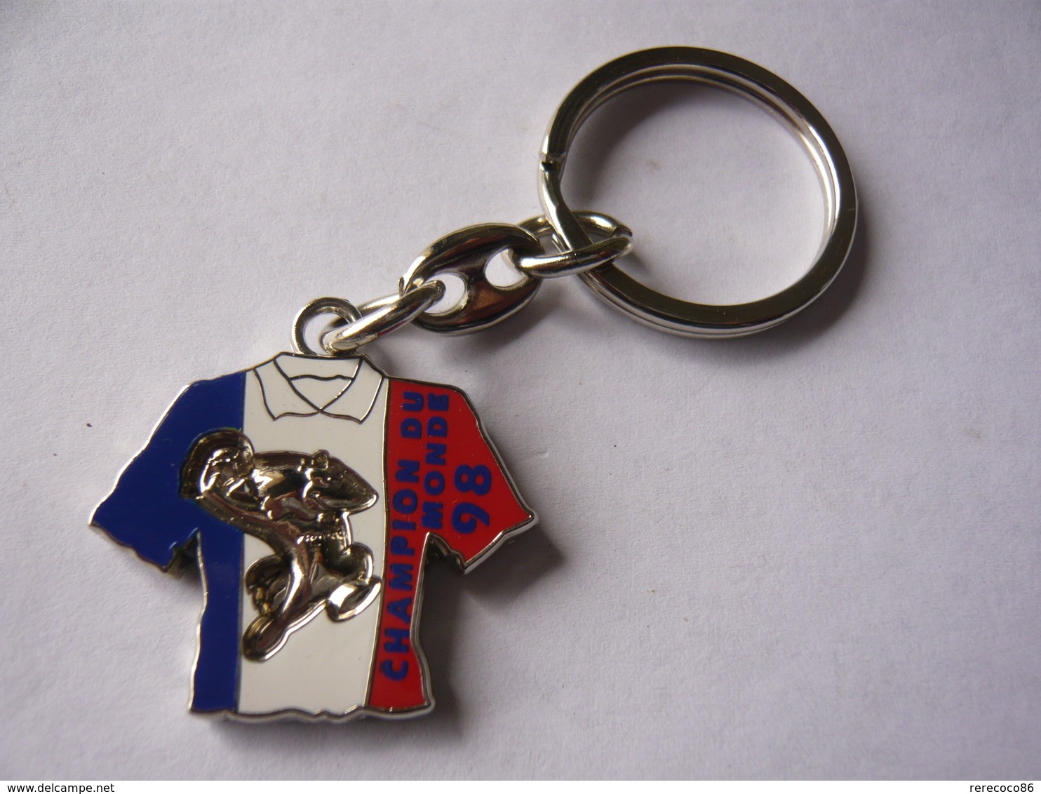 Porte Clefs COUPE DU MONDE 98 ARTHUS BERTRAND  Tbq - Porte-clefs