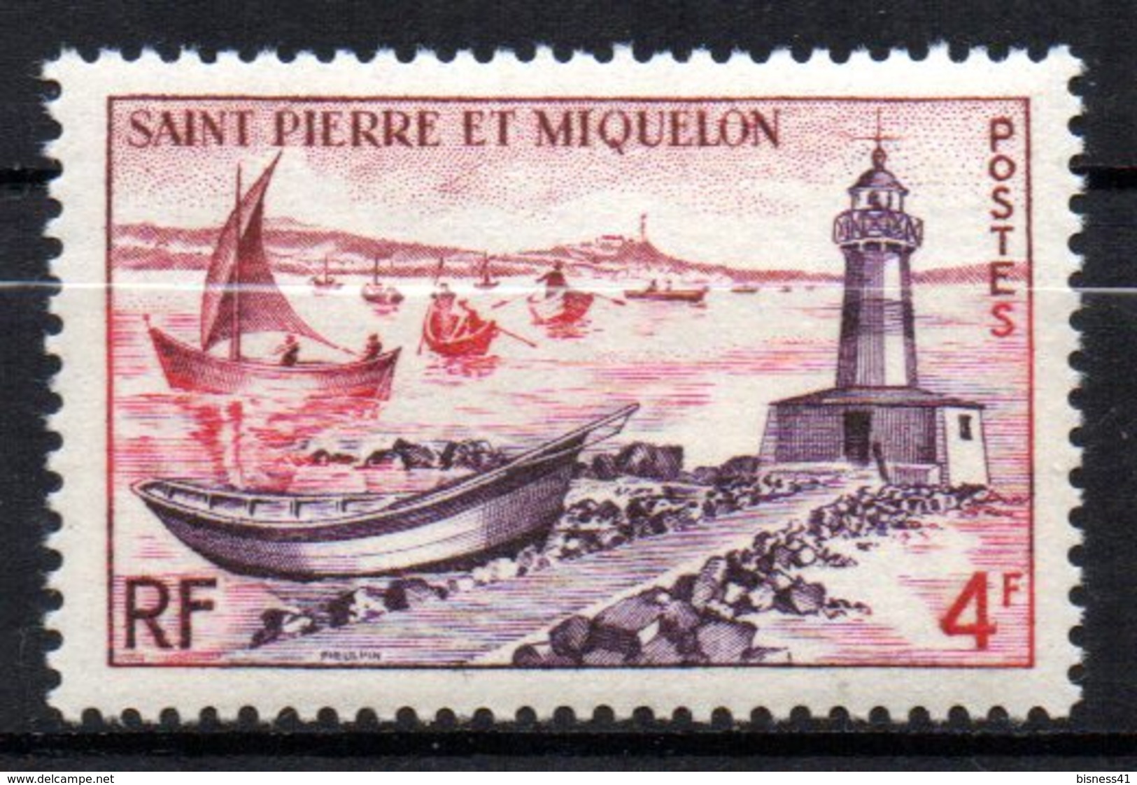 Col 13 /  SPM St Pierre Et Miquelon  N° 356 Neuf  XX MNH  Cote 3,00 € - Neufs