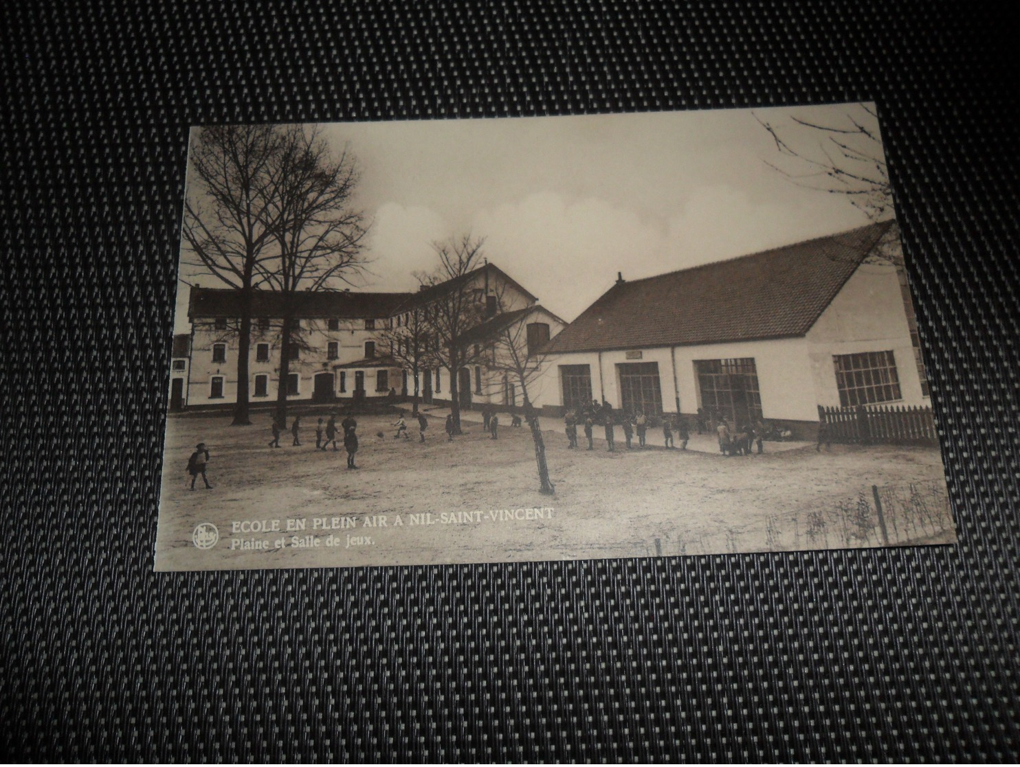 Nil - Saint - Vincent ( Walhain ) Ecole En Plein Air - Vendu Profit De L' Oeuvre Philanthropique " Roger De Grimberghe" - Walhain