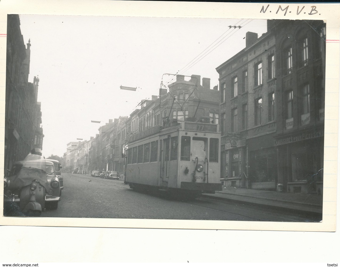 TRAM  VICINAL CHARLEROI  AV DES ALLIES  LIGNE 77 EDEN  14 X 9 CM - Charleroi