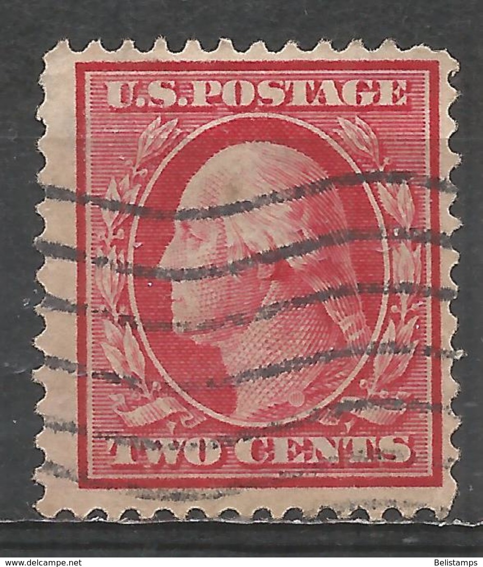 United States 1908. Scott #332 (U) George Washington (1732-99), President * - Used Stamps