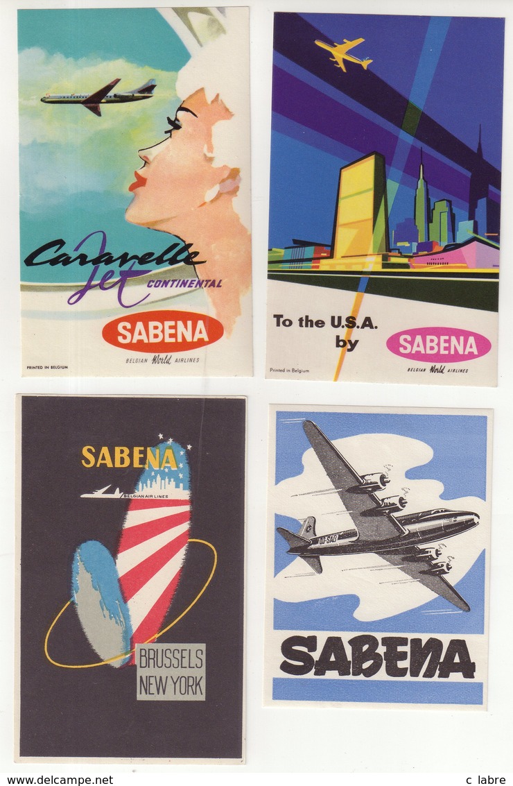 BELGIQUE : SABENA . - Baggage Labels & Tags