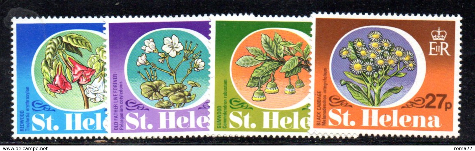 CI790 - ST. HELENA 1981 , Yvert Serie N. 332/335  ***  MNH - Isola Di Sant'Elena