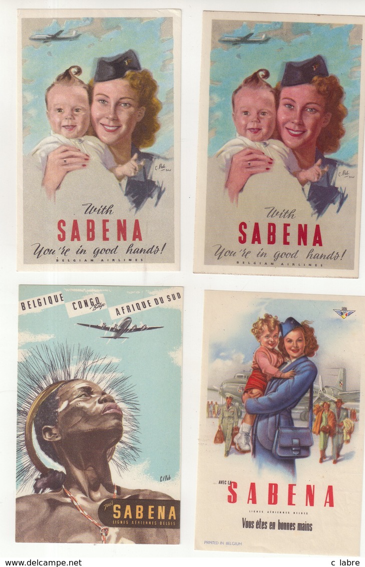 BELGIQUE : SABENA . - Baggage Labels & Tags