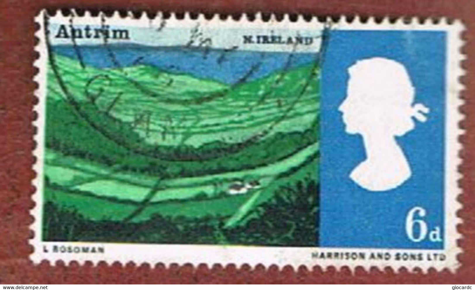 GRAN BRETAGNA (UNITED KINGDOM) -  SG 690  -  1966 LANDSCAPES        - USED° - Usati