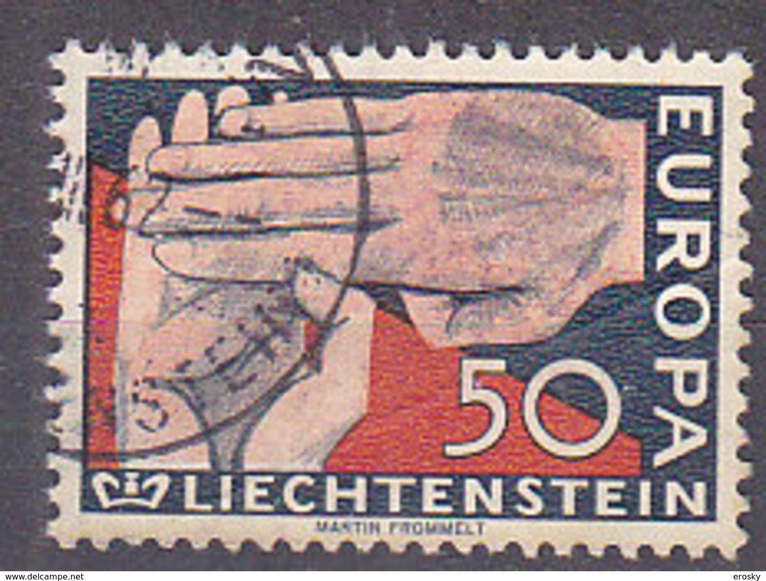 PGL BU0521 - LIECHTENSTEIN Yv N°366 - Gebraucht