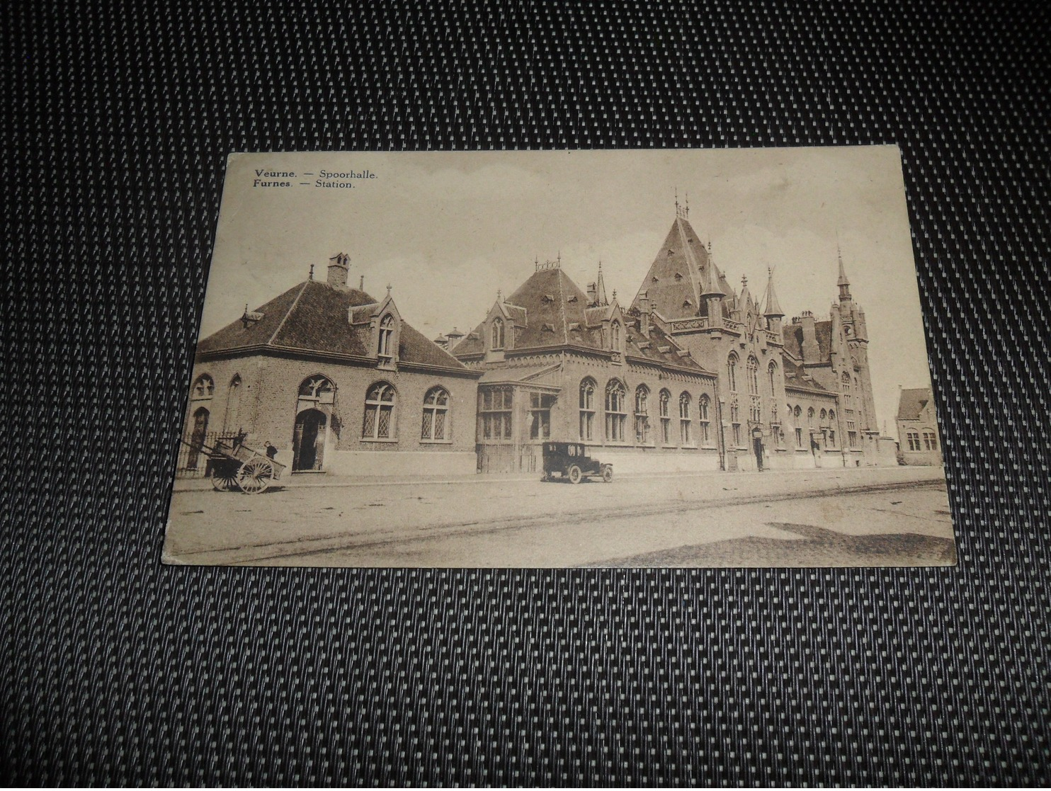 Furnes  Veurne  Station  Gare  Statie  Spoorhalle - Veurne