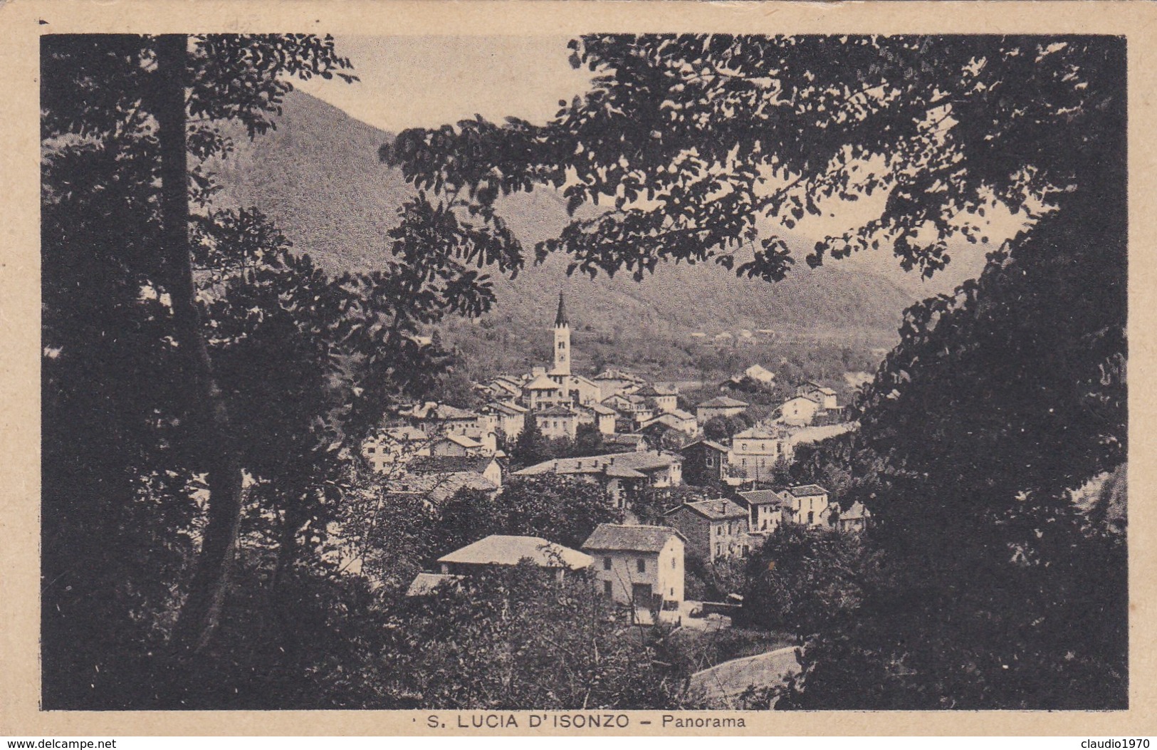 CARTOLINA - POSTCARD -  - SLOVENIA - S. LUCIA D' ISONZO - PANORAMA - Slovenia