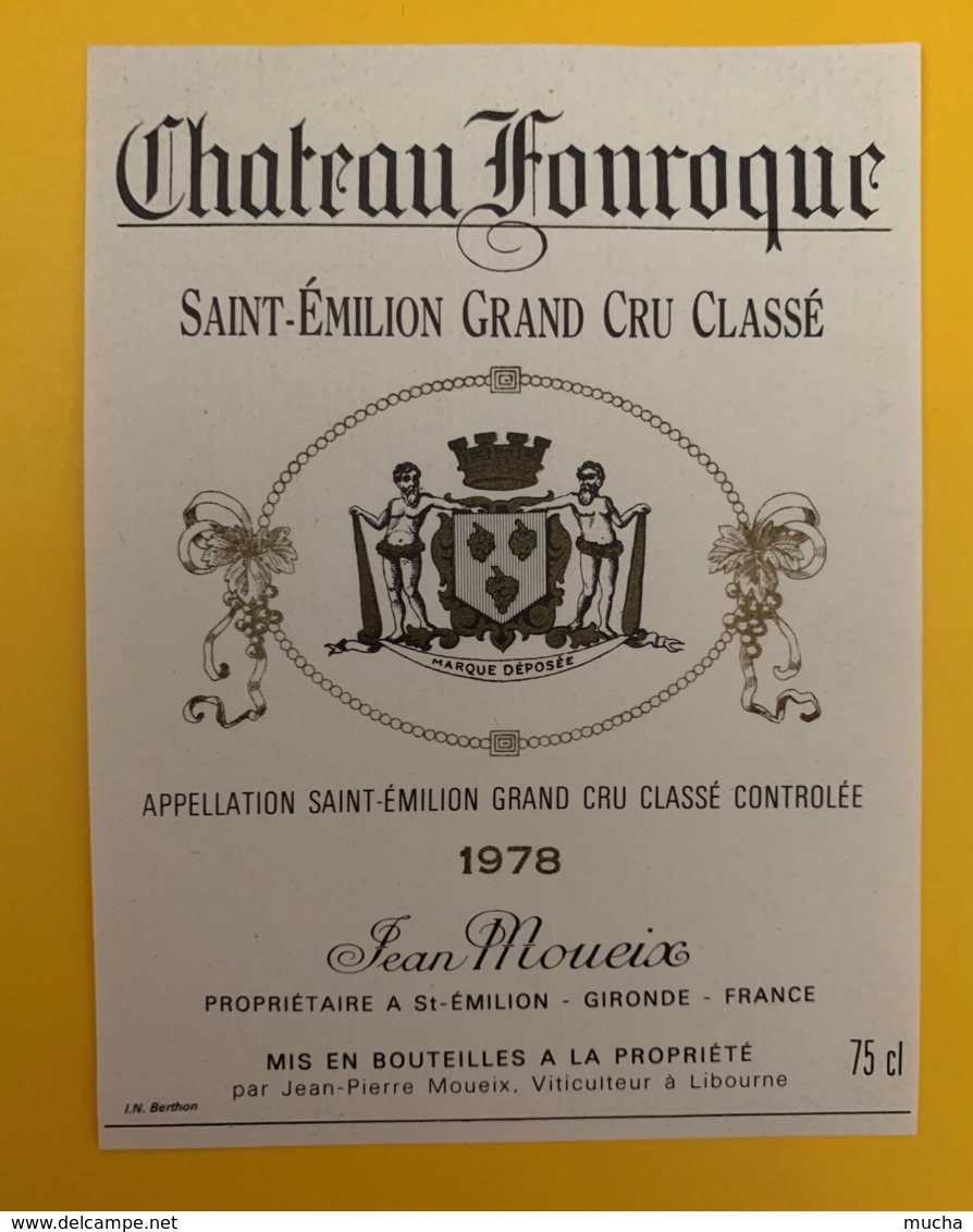 10317 - Château Fonroque 1978 Saint Emilion - Bordeaux