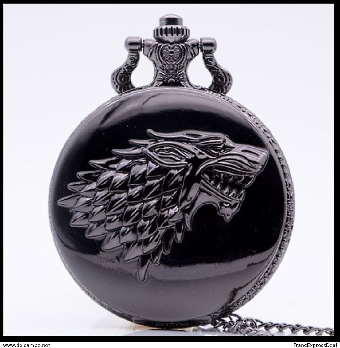 Montre Gousset NEUVE ! ( Pocket Watch ) - GOT Game Of Thrones Maison Stark ( C2 ) - Montres Gousset