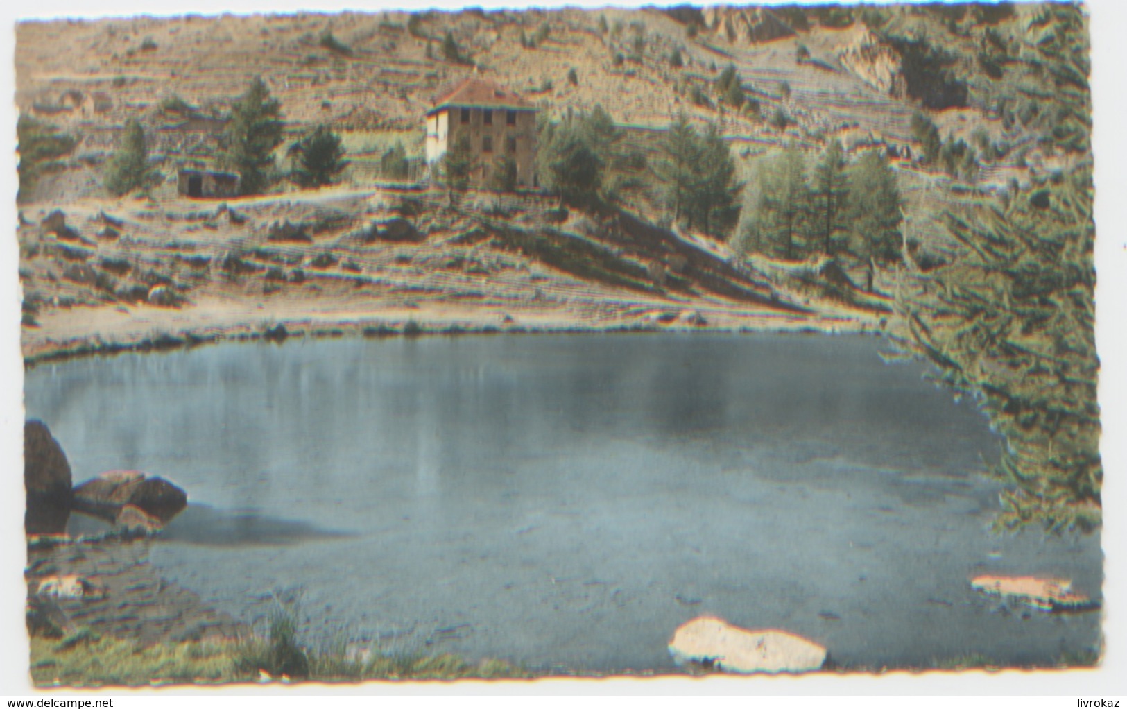 06 Alpes Maritimes, Environs De Belvédère, Vallée De La Gordolasque, Lac De Saint-Grat, L'auberge, A Circulé En 1966 - Belvédère