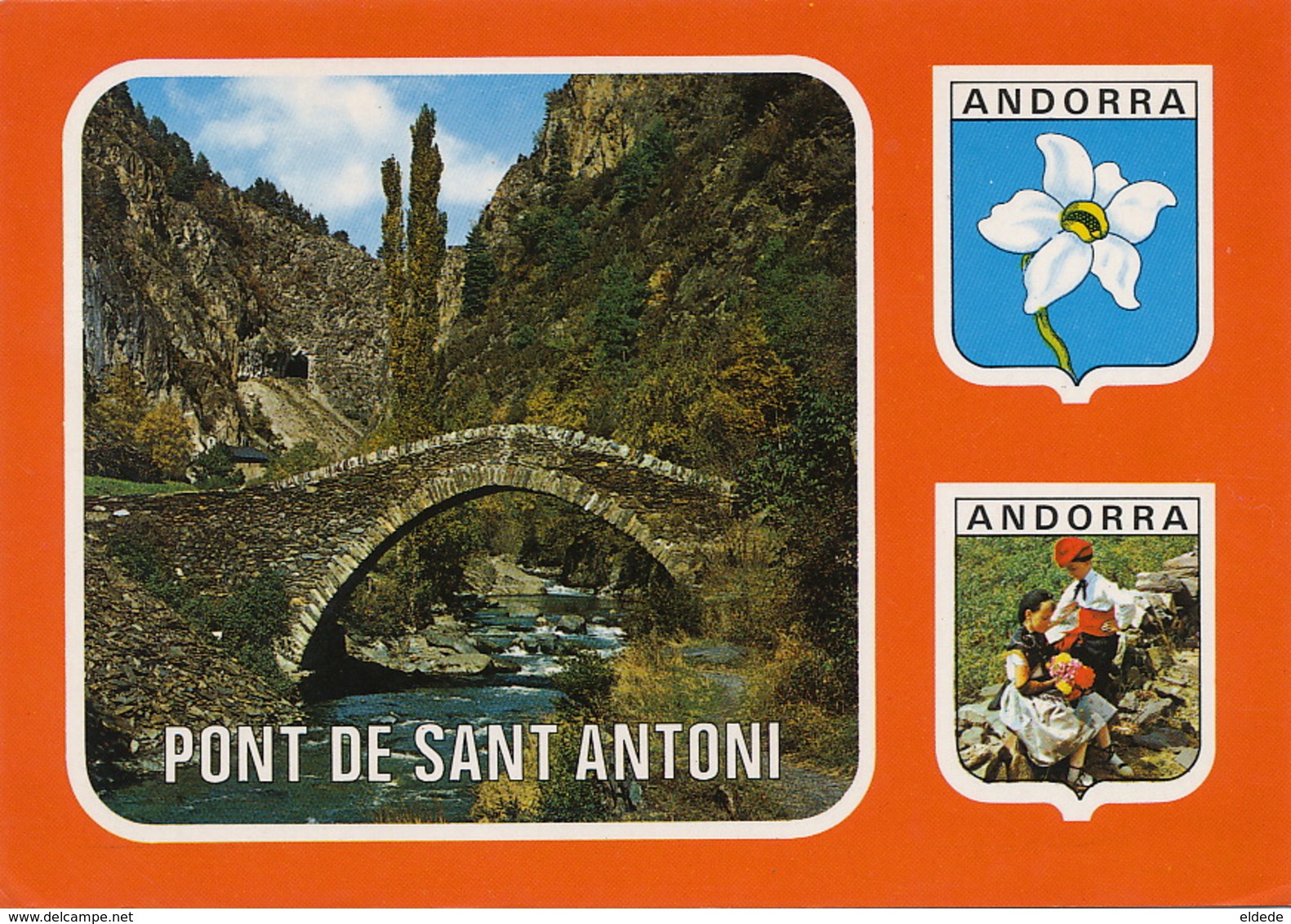 Andorra Massana  Sant Antoni    Timbrée 1984 - Andorre