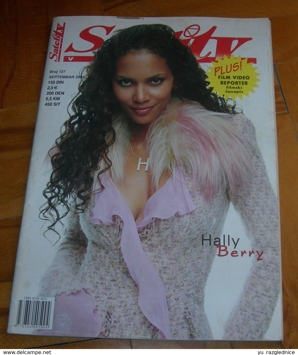 Halle Berry SATELIT TV Serbian September 2004 VERY RARE - Magazines