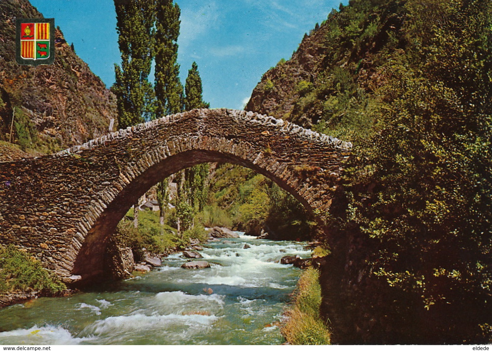 Andorra Massana  Sant Antoni    Timbrée 1968 - Andorre