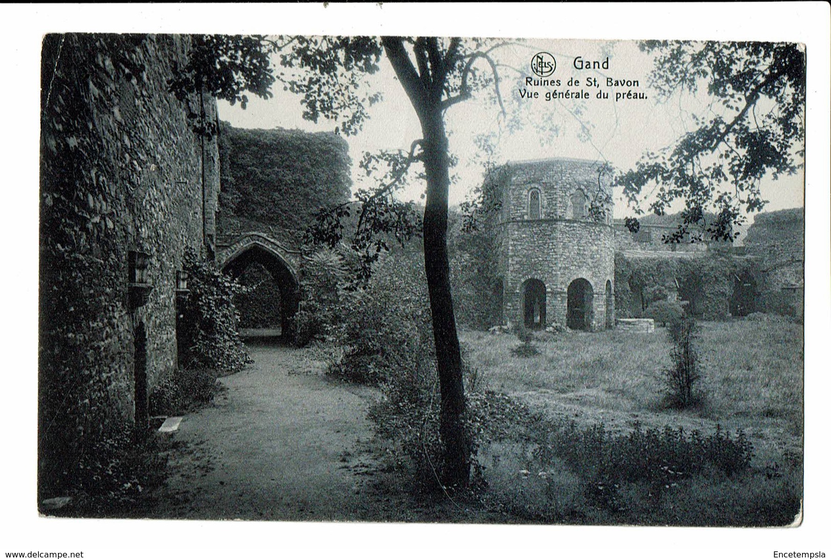 CPA - Carte Postale   Belgique-Gent - Ruine De St Bavon -1912 VM2287 - Gent