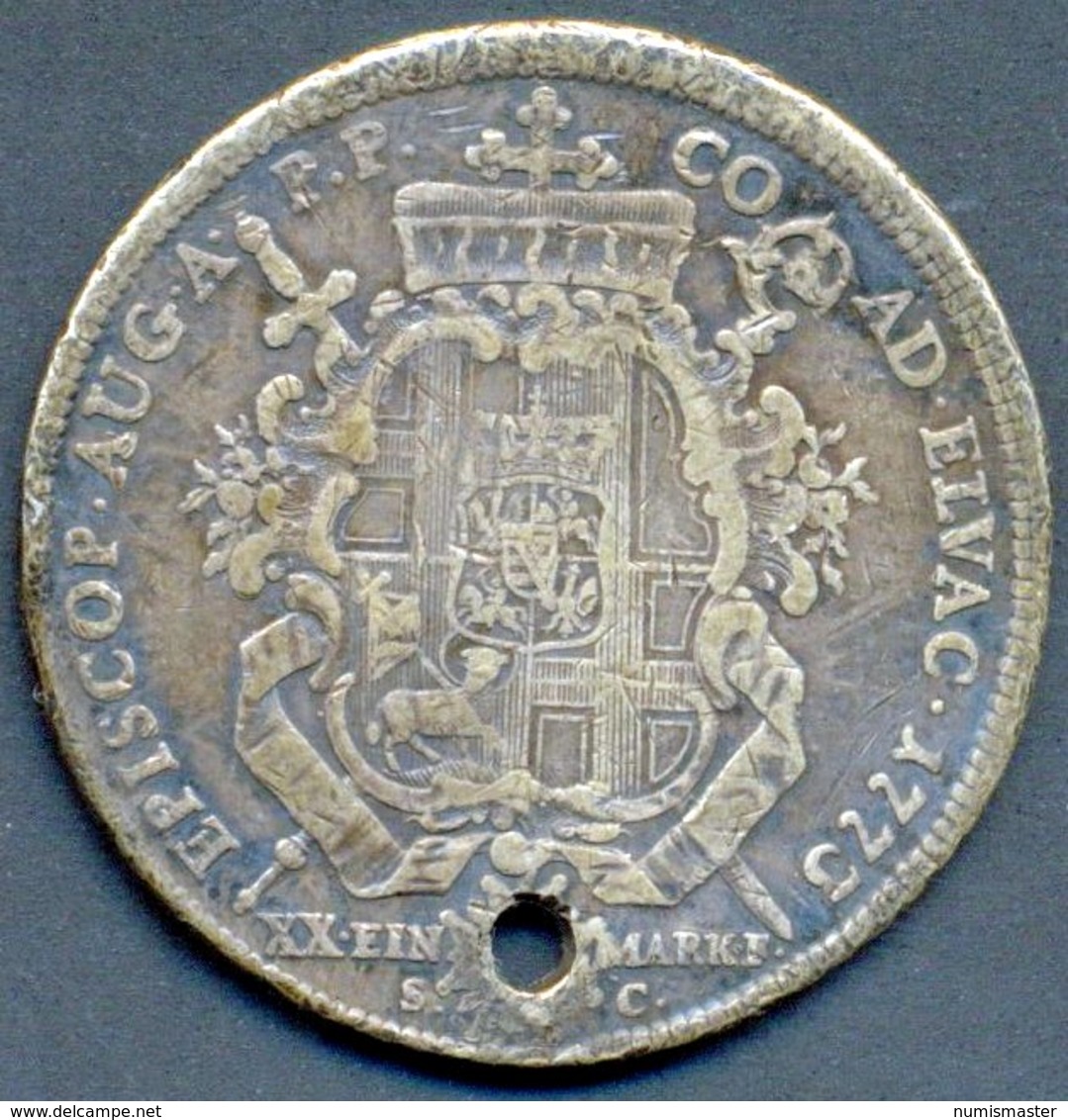 TRIER , 1/2 THALER 1773 SC - Taler & Doppeltaler