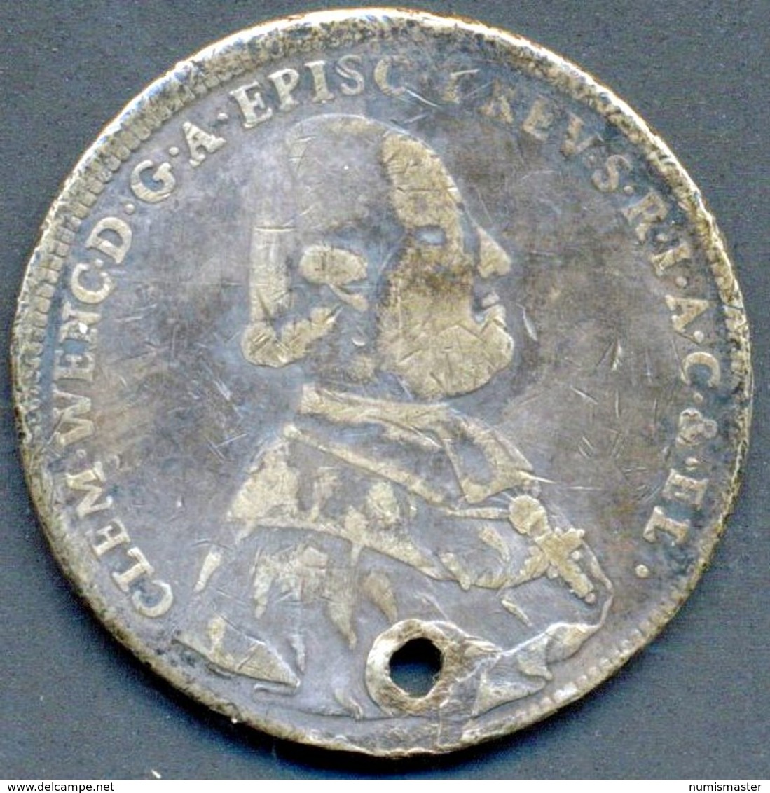 TRIER , 1/2 THALER 1773 SC - Taler & Doppeltaler