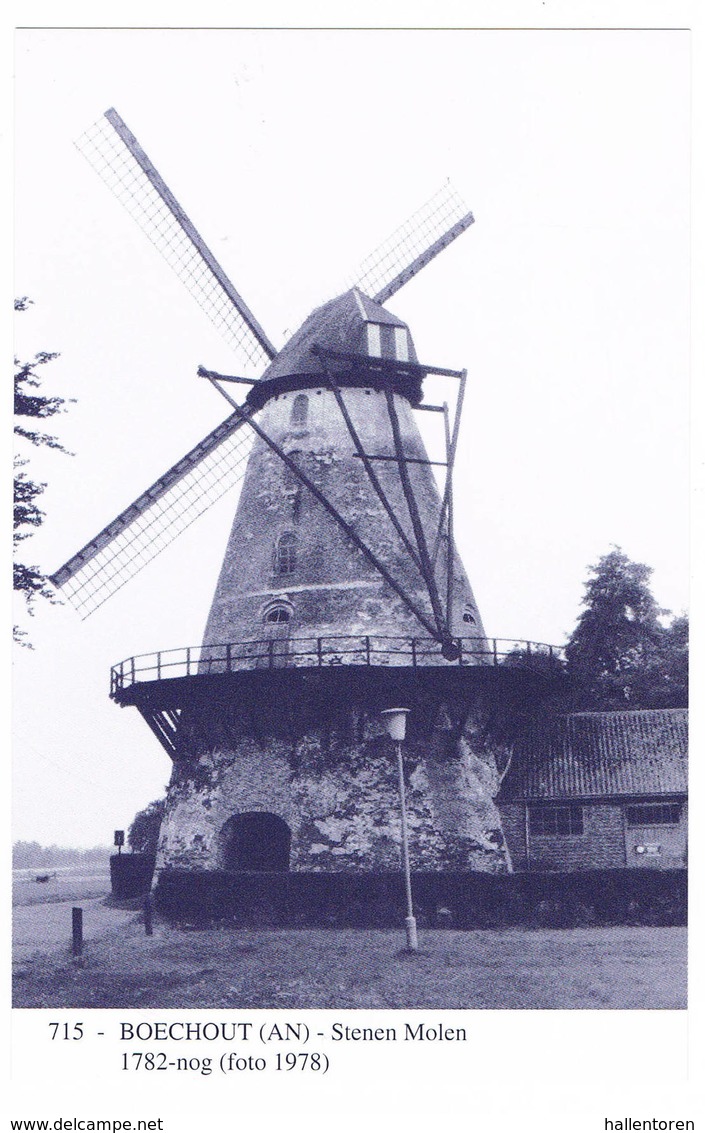 Boechout: Stenen Molen ( 2 Scans) - Boechout