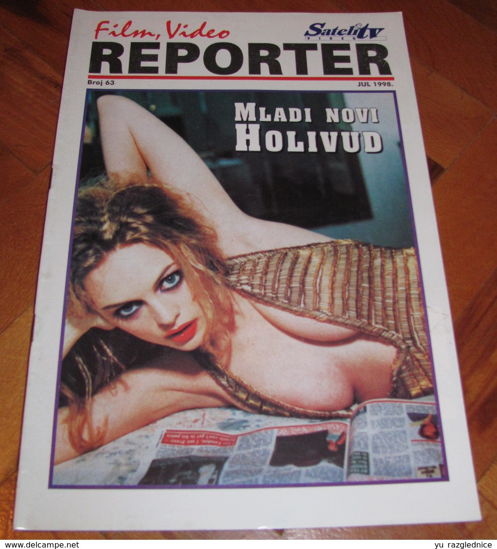 Heather Graham - REPORTER Serbian July 1998 VERY RARE - Magazines