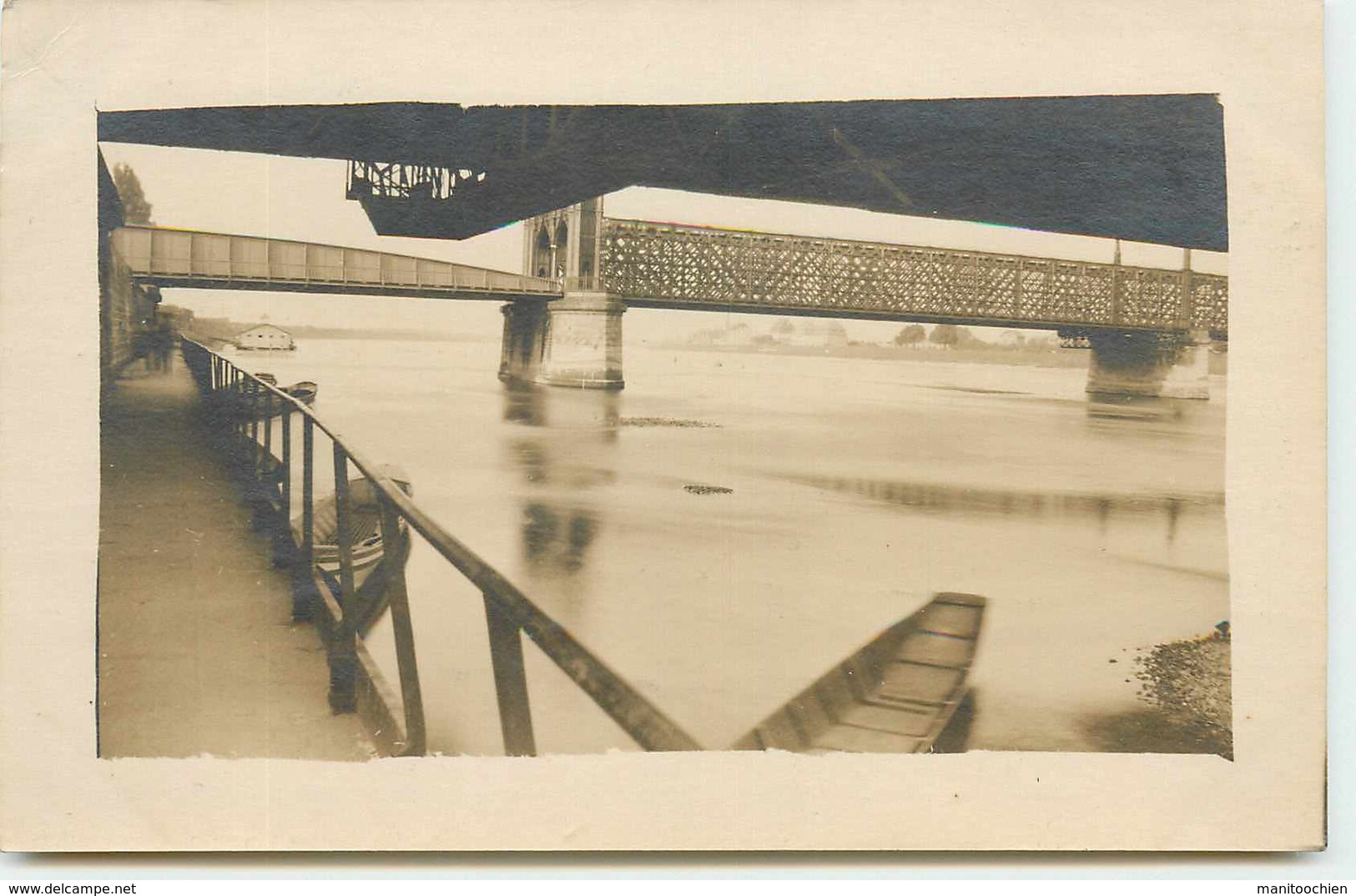 DEP 67 STRASBOURG  CARTE PHOTO DU PONT DU RHIN - Strasbourg