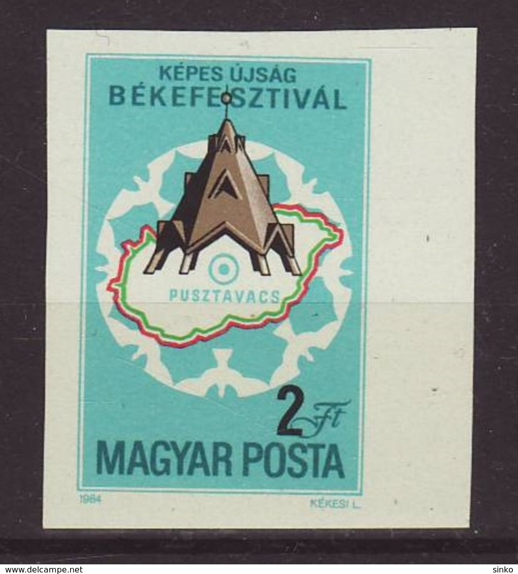 1984. Peace Festival- Imperforate - Ungebraucht