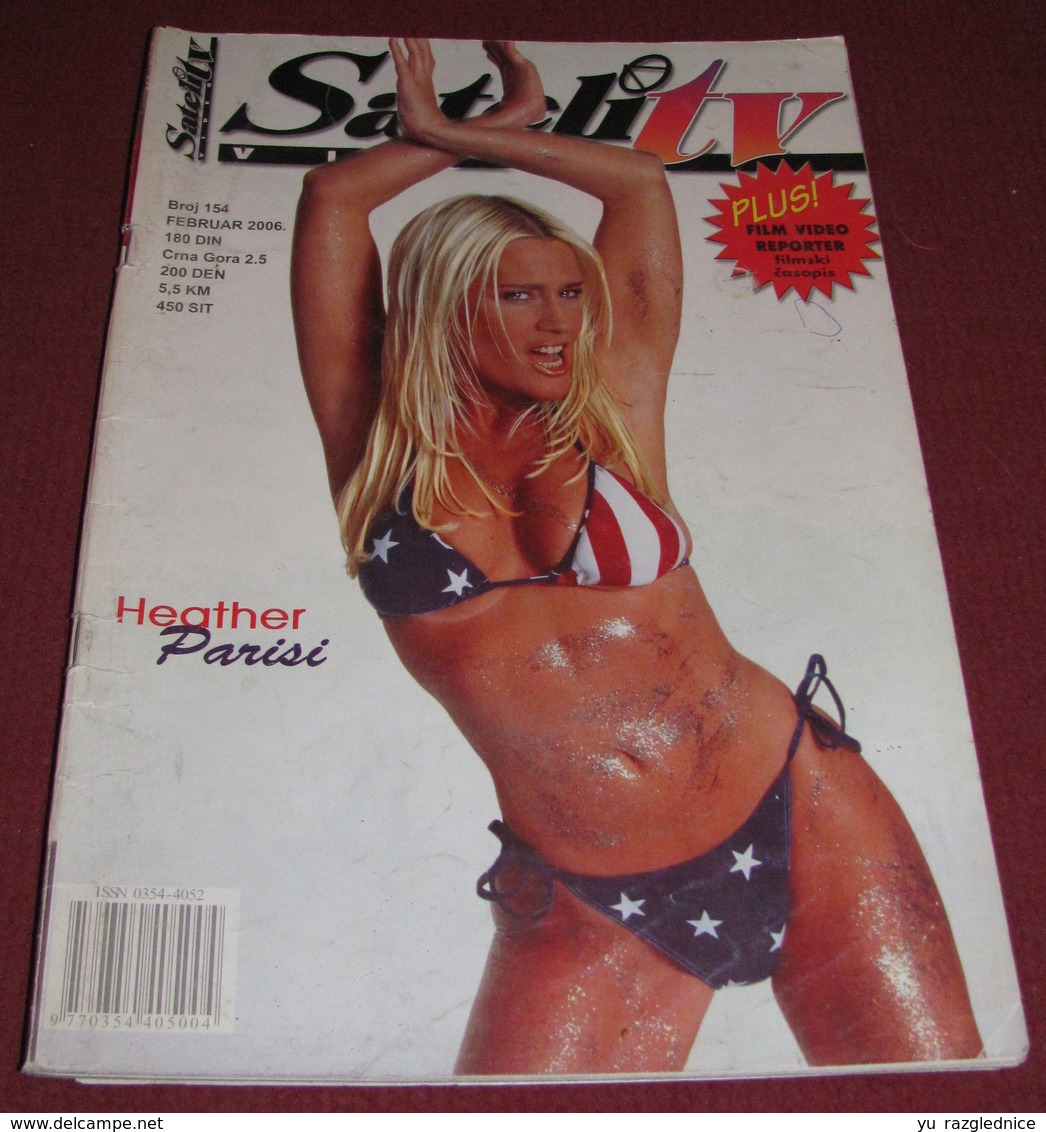 Heather Parisi SATELIT TV Serbian February 2006 VERY RARE - Magazines