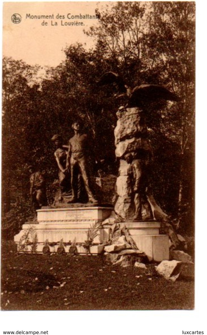 MONUMENT DES COMBATTANTS DE LA LOUVIERE. - La Louvière