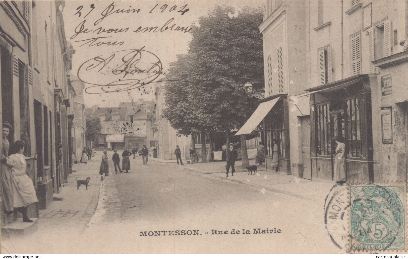 Montesson : Rue De La Mairie - Montesson