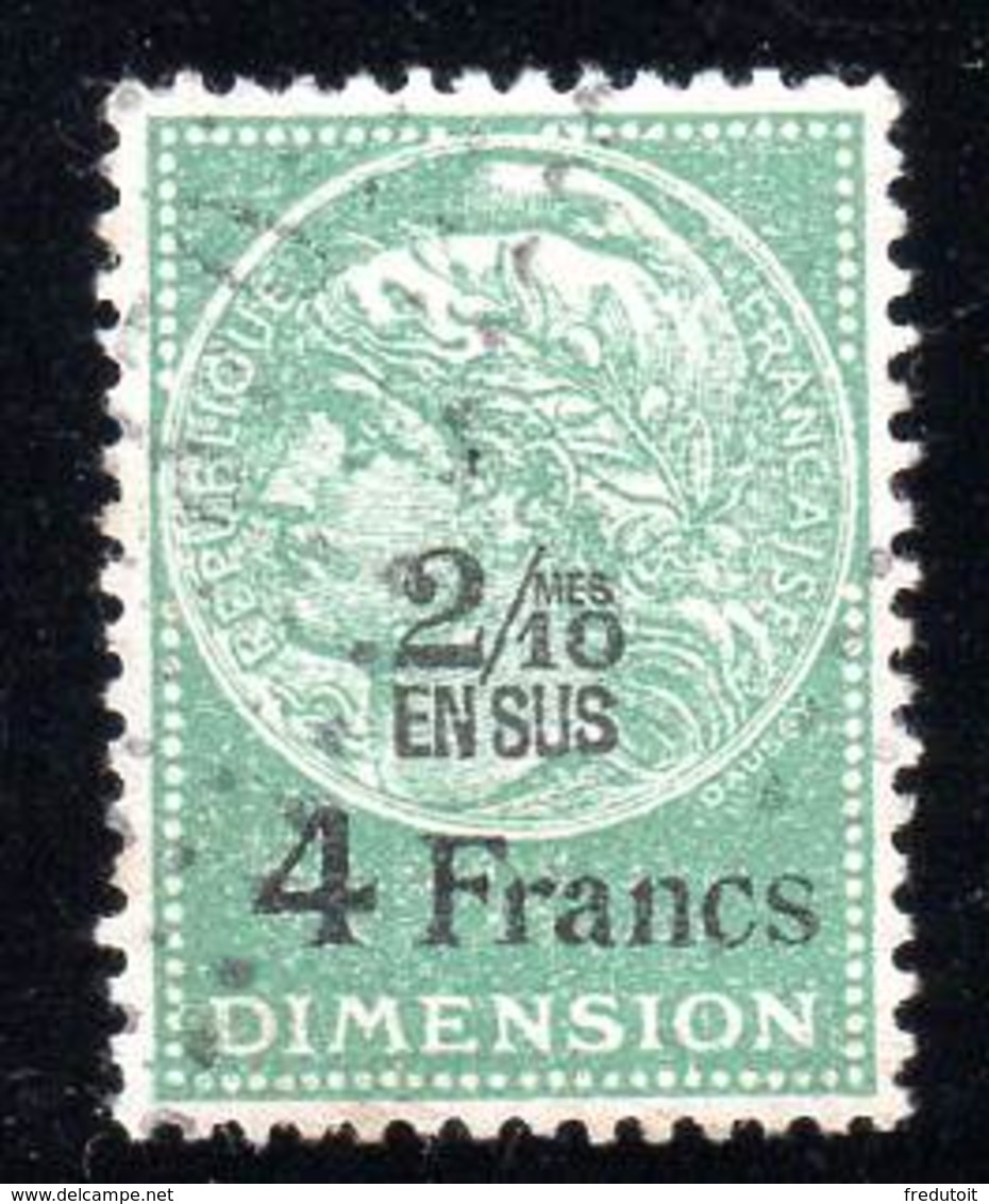 FISCAUX - DIMENSION - N° 90 Obl  (1924) - Otros & Sin Clasificación