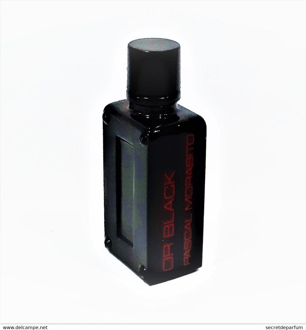 Miniatures De Parfum OR BLACK HOMME  PASCAL MORABITO   Edt 5 Ml - Miniatures Hommes (sans Boite)