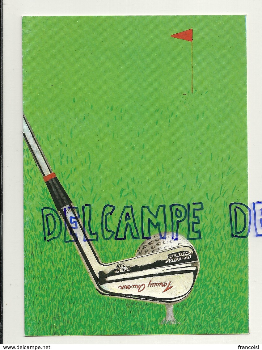 Terrain De Golf; Club Et Balle Edizioni Torchio Stampa - Golf